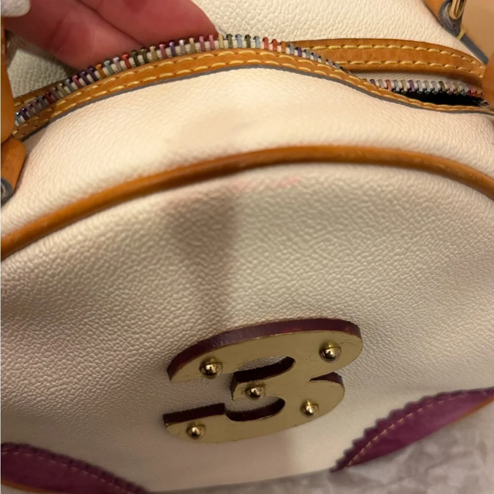 Rare Vintage Y2K Limited Ed. Dooney & Bourke x Lindsey Lohan Collab, IT BAG - Picture 13 of 14
